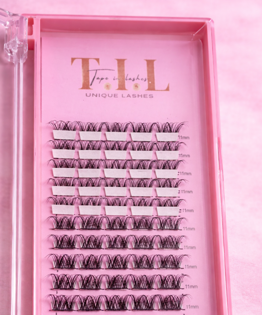 H13 D curl tape in lashes
