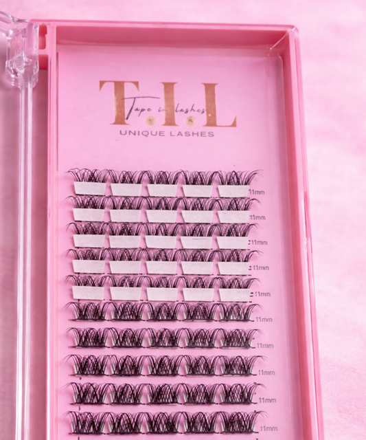 H13 D curl tape in lashes