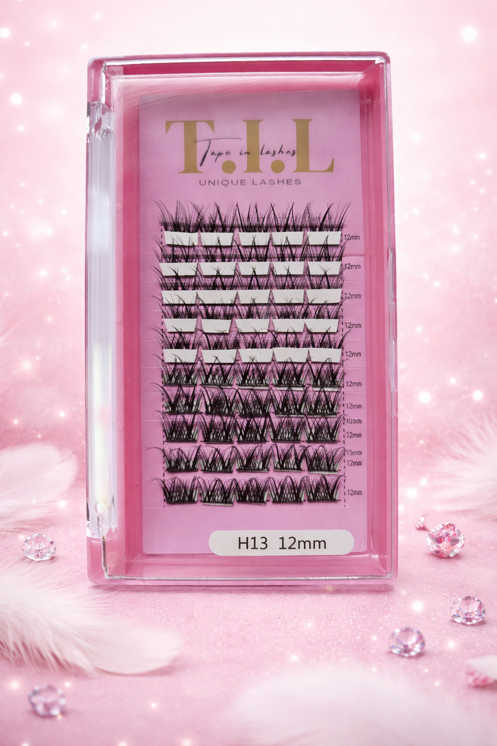 H13 C curl Tape in lashes hybride